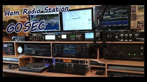 G0SEC Ham Shack Video with the New LP500 Station Monitor Part 1