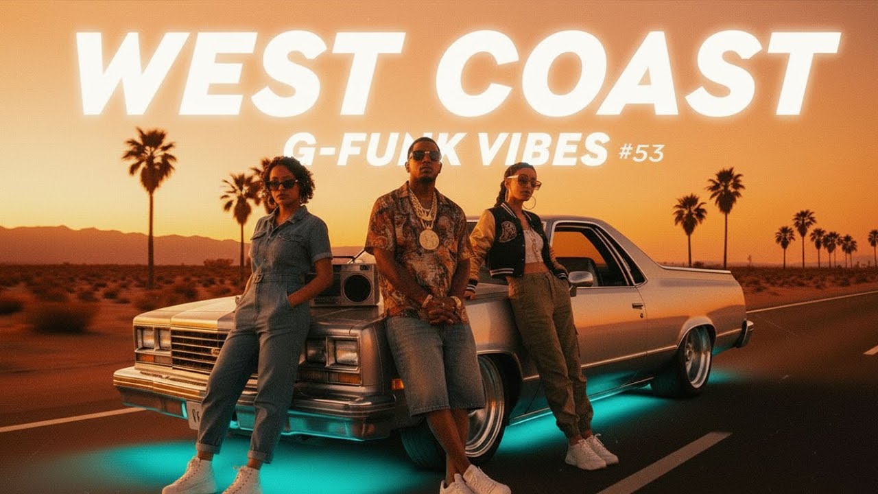 West Coast G-Funk Vibes #53 | Desert Highway Sunset G-Funk Mix (Lowrider Cruising)