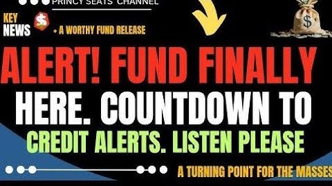 UAAG:  DISBURSEMENT LIGHT IS BRIGHT | SEE DETAILS  | SHARE WIDELY 