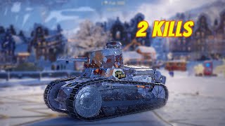 Tier 1 Fiat 3000 Gets Two Kills | No Tryhard | World of Tanks