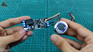 K202R503-P80 | 12V K202 Fingerprint sensor & R503 Control Board Low Power Consumption Fingerprint