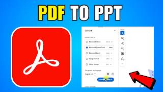 How To Convert PDF To PPT In Adobe Acrobat (2026) (Complete Guide)