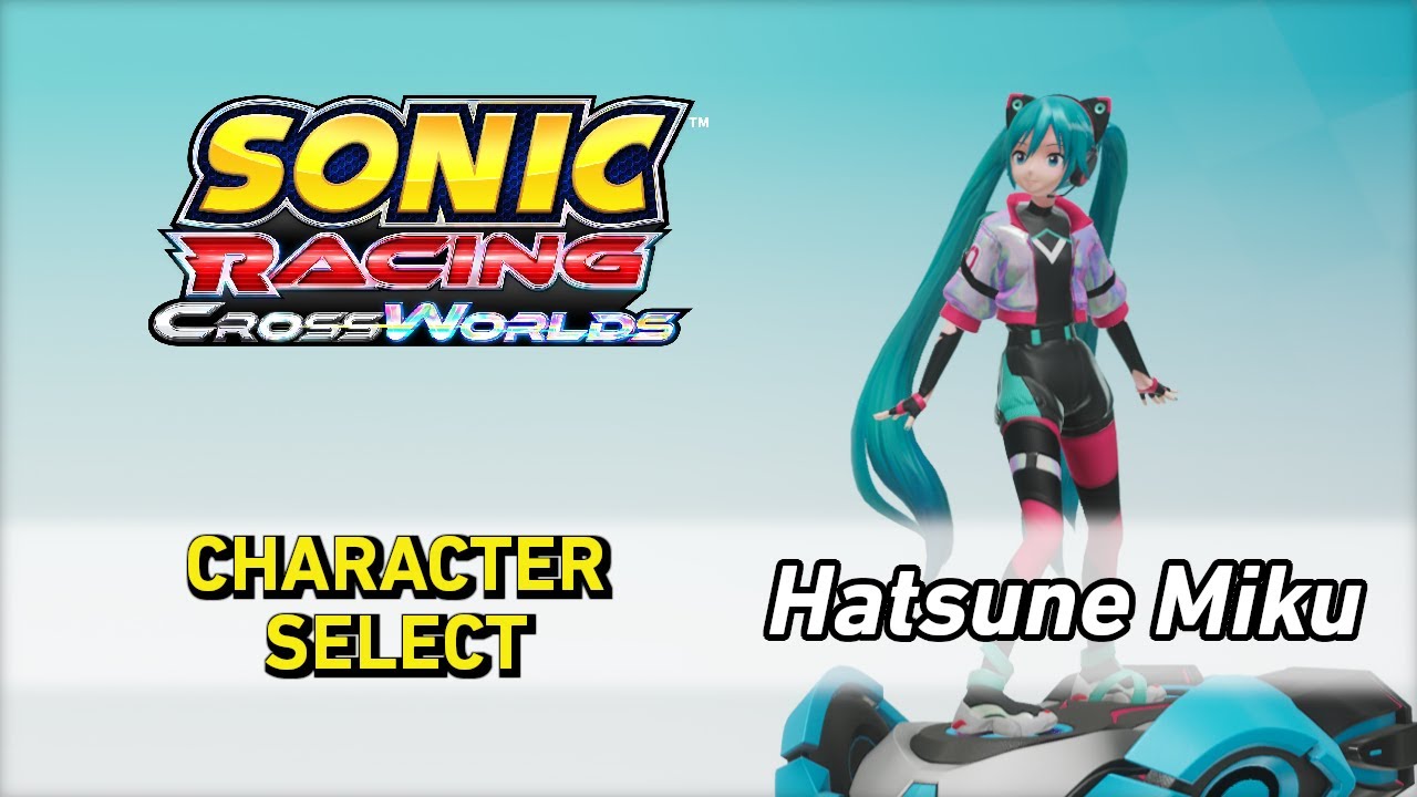 Character Select [Hatsune Miku] - Sonic Racing CrossWorlds OST