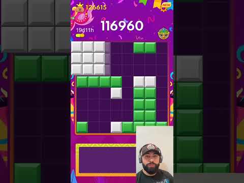 Sextou e vou jogar o novo evento do Block blast #blockblast