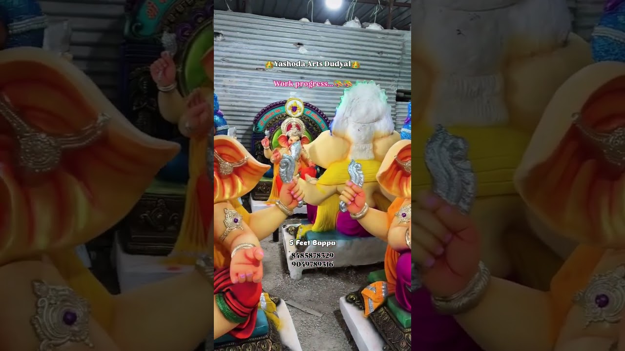2026 ganpati idols work start 