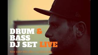 Drum &amp; Bass DJ Set LIVE | New Deep Rollers + Classic DNB