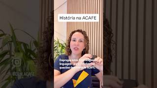 História Na Acafe