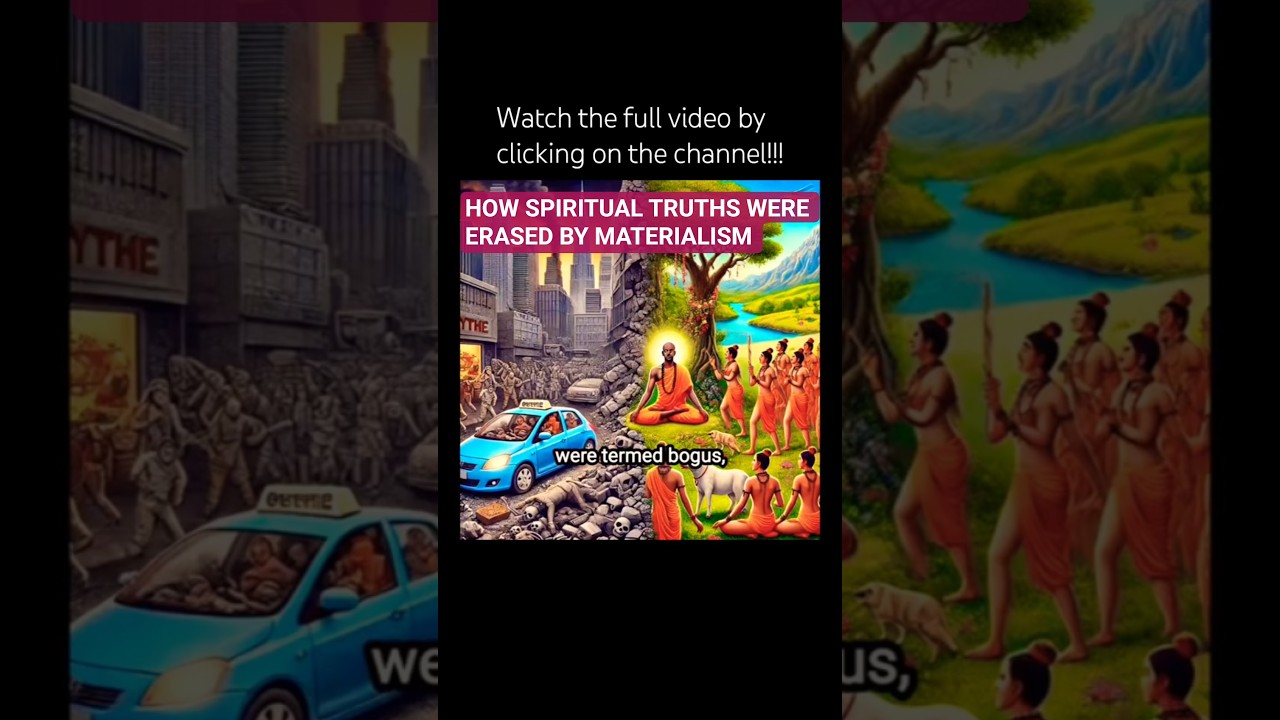 How Modern Society suppressed Spiritual Truths 