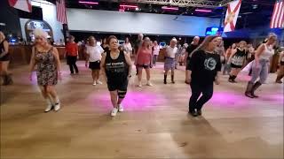 A Bar Song Line Dance By Ben Murphy Lesson With Kristi At Renegades On 5 16 24