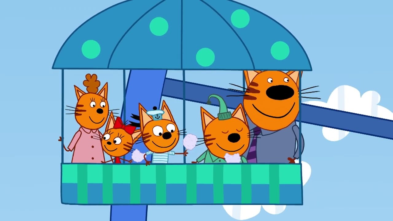 La Famille Chat | La fête foraine | Dessins animés pour enfants | épisode 69