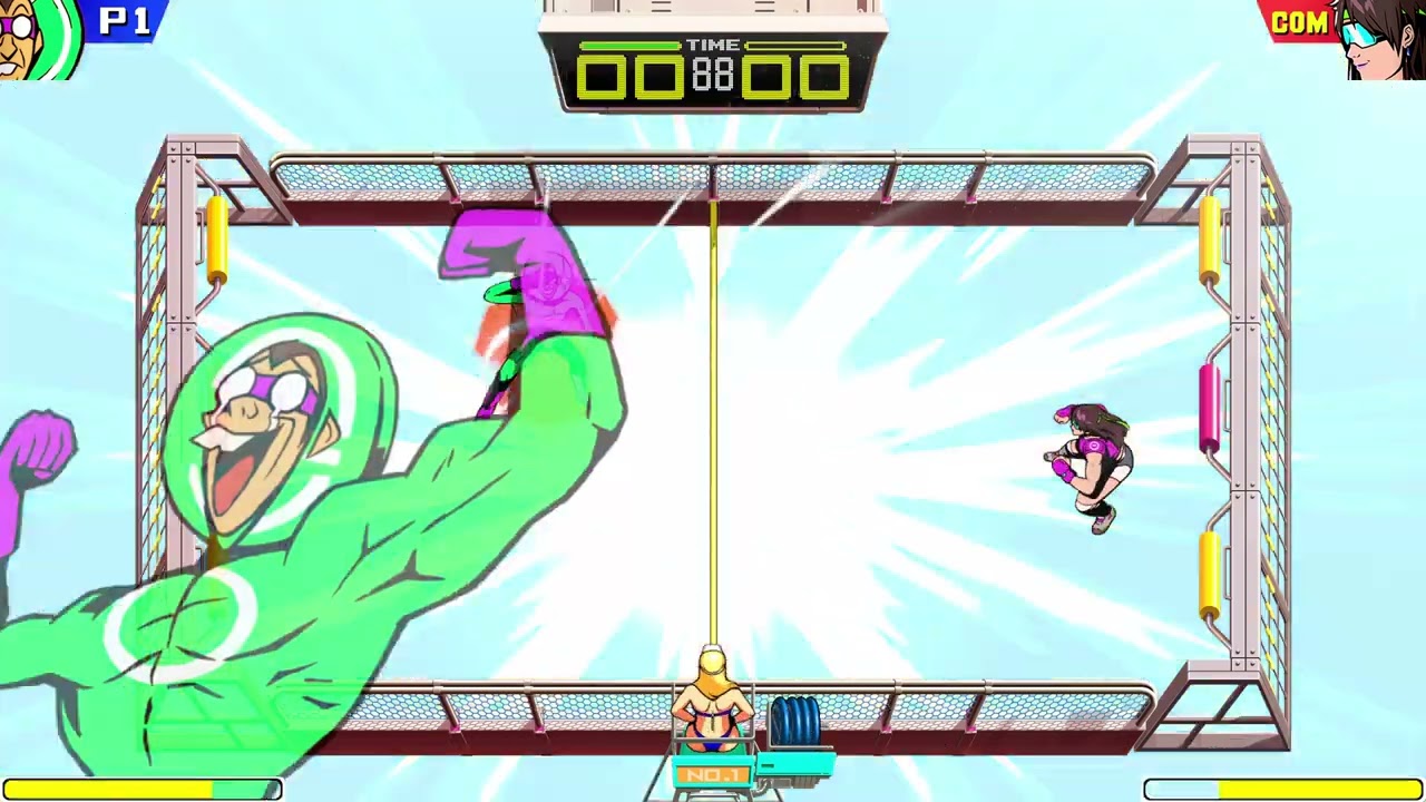 윈드재머 2(XSX) - 숨겨진 캐릭터 플레이; Windjammers 2 - Hidden Character Discman