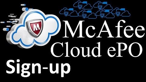 McAfee Cloud ePO Server Registered