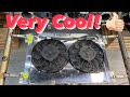 Turbo LS Swapped IROC-Z - Mounting the radiator flat under the turbo piping