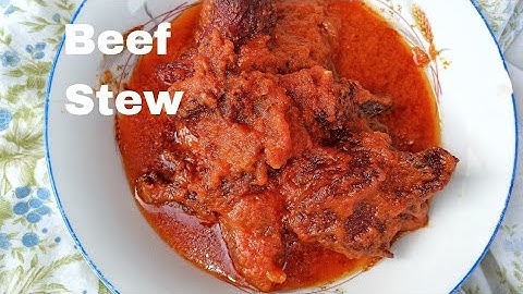 NIGERIAN BEEF STEW| PERFECT NIGERIAN BEEF STEW RECIPE