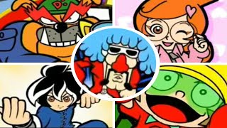 Warioware Smooth Moves - All Characters Bumpers Cutscenes