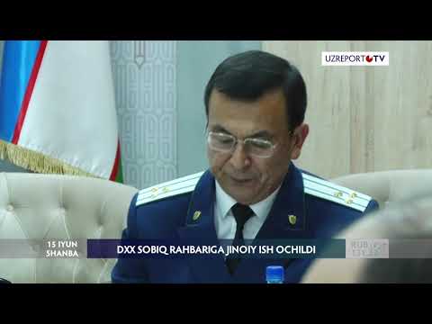DXX sobiq rahbariga jinoiy ish ochildi