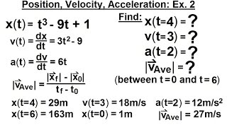 Calculus 1: Derivative Applications - Motion (2 of 7) Position, Velocity, Acceleration: Ex. 2 Wealth