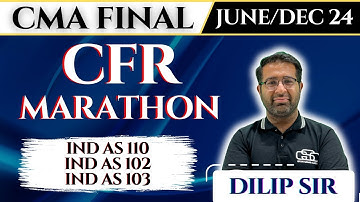CMA FINAL CFR MARATHON PART 1 | GYAN SAGAR CLASSES | CORPORATE FINANCIAL REPORTING