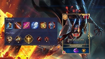 Build đồ Omen cân 5 rank Chiến tướng mùa 25 cực chiến