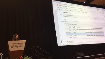 PayPal enabling a new breed of analysts through Jupyter notebooks - Teradata Analytics Universe