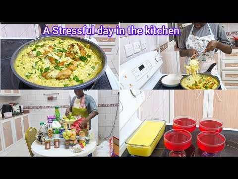 A Day In Life As A Shagala In Saudi Preparing Alfredo Pasta Jelly And Caramel Cream For My Bosses