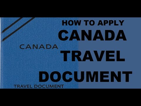 travel document canada contact