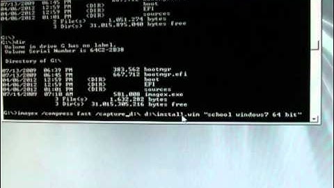 WDS Install   Part 7 To Capture Image on Reference computer