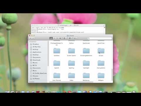 Install Apache And PHP On Mac OS X Lion (No XAMPP Required)