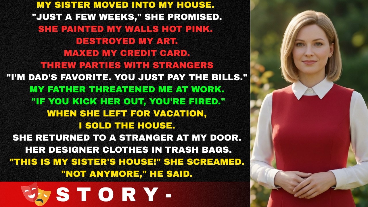 My Sister DESTROYED My House So I SOLD IT While She Was on Vacations | Toxic Family Revenge