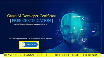 Game AI Developer Certificate | Game Development Certification | Itronix Solution