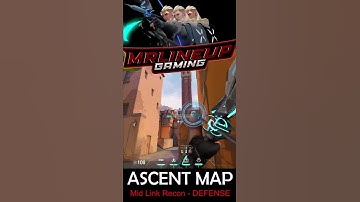 Sova Mid Link Recon/Arrow - Ascent Map | Valorant #valorant #shorts #sovavalorant #sovalineups