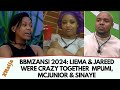 Bbmzansi 2024 liema  jareed were crazy together mpumi mcjunior  sinaye
