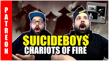 THE BROS REACT TO $UICIDEBOY$ - CHARIOT OF FIRE | REACTION!!