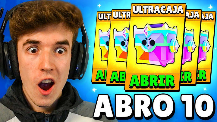 ABRO 10 ULTRACAJAS *GRATIS* Y ME TOCA UNA SKIN HIPERCARGADA en BRAWL STARS