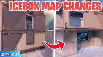 All Icebox Map Changes Before & After Showcase (Patch 4.04) - VALORANT