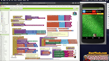 MIT App Inventor: Animal Park (Coding Animal Escape - Timer, Reset Game)