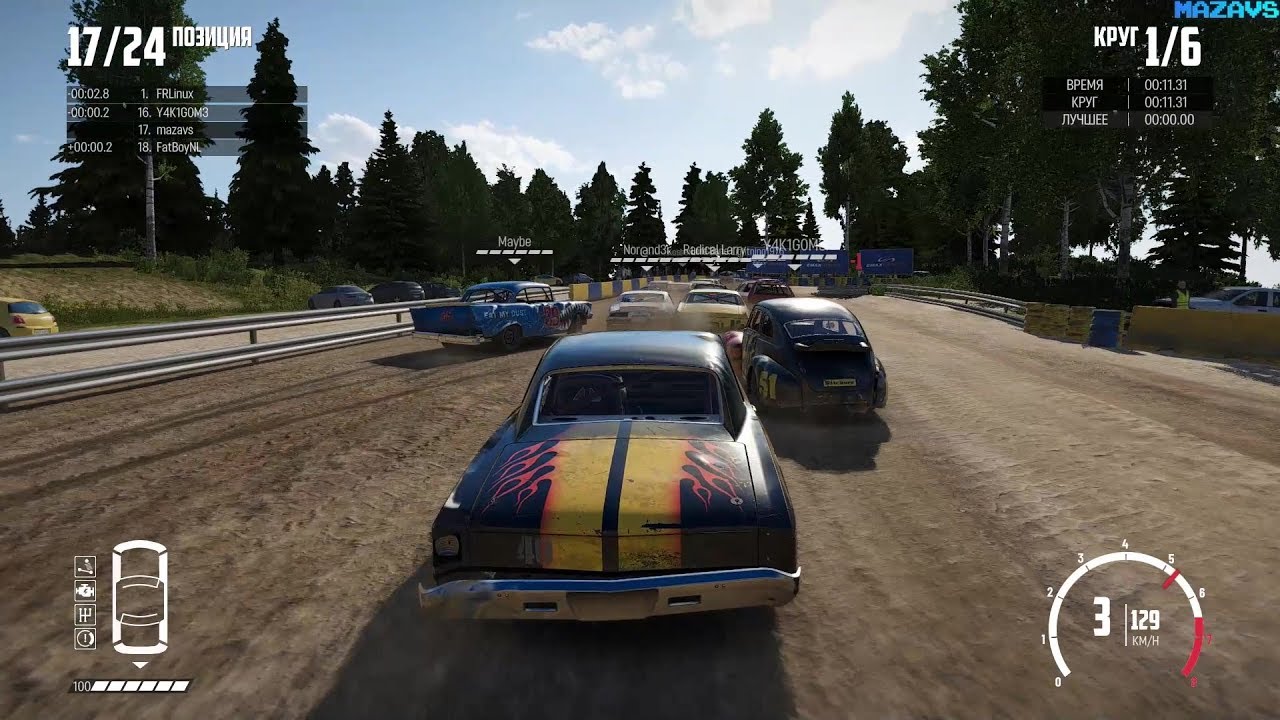 Wreckfest ★ Walkthrough - 15.07.2018 ★ Ultra Settings (MSAA X8)