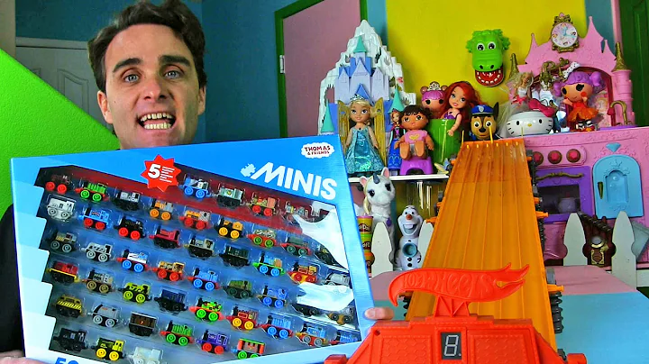 Thomas & Friends MINIS 50-Pack + Hot Wheels Super ...