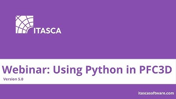 Using Python in PFC 5.0