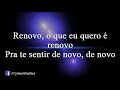 Renovo - Sarah Farias (Com Letra) HD