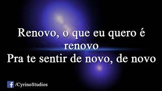 Renovo - Sarah Farias (Com Letra) HD chords