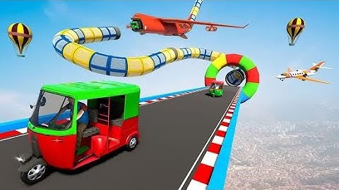 Enjoyable Tuk Tuk Rickshaw Driving |Tuk Tuk Rickshaw Stunt Games: Impossible tracks 3D|Android Games