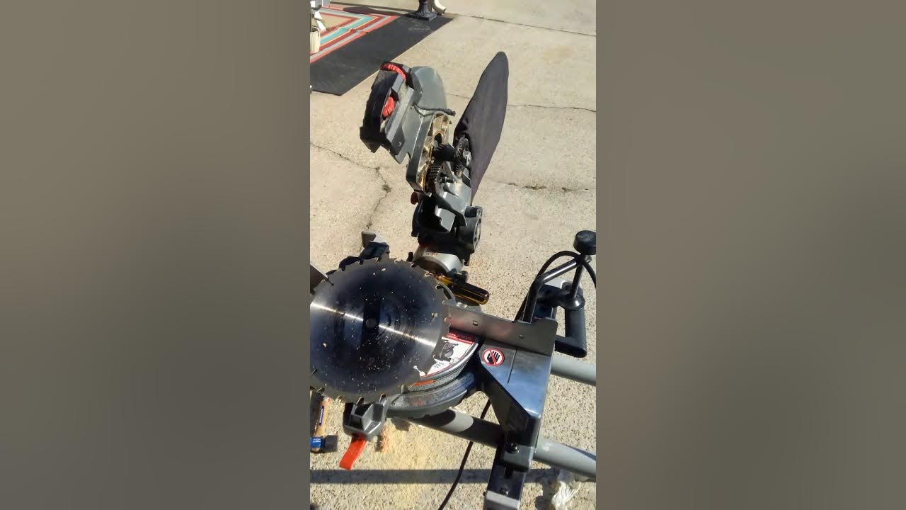Porter Cable Saw blade wont spin YouTube