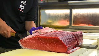 990-Pound Giant Bluefin Tuna Sashimi: The Ultimate Luxury Experience