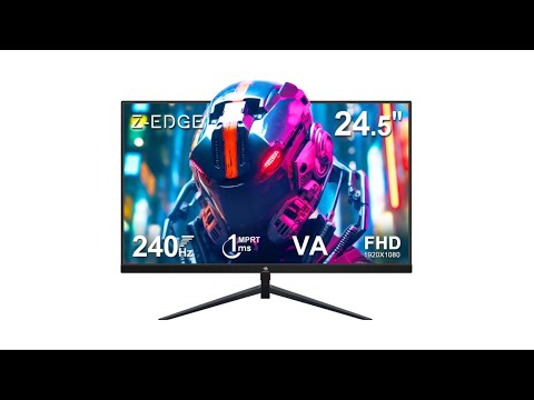 Review: Z-Edge UG25I 24.5” 240Hz Gaming Monitor - 1ms IPS