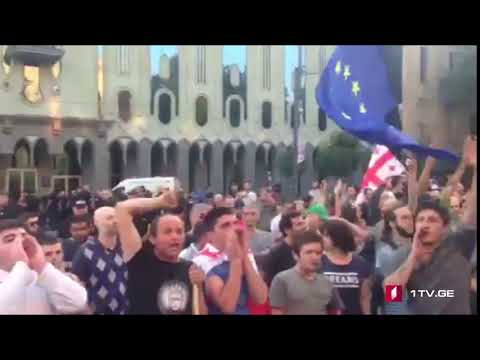 რუსთაველის გამზირზე გზა გაიხსნა