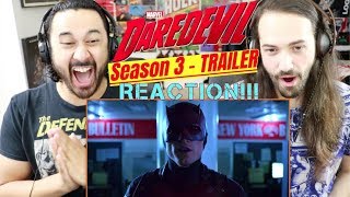 Marvel's DAREDEVIL: SEASON 3 | Official TRAILER - REACTION!!!