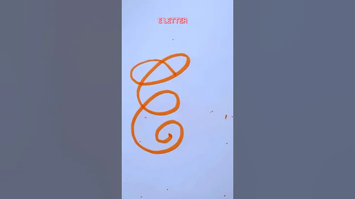 E letter calligraphy #ytshorts #calligraphylattering #calligraphy #shorts
