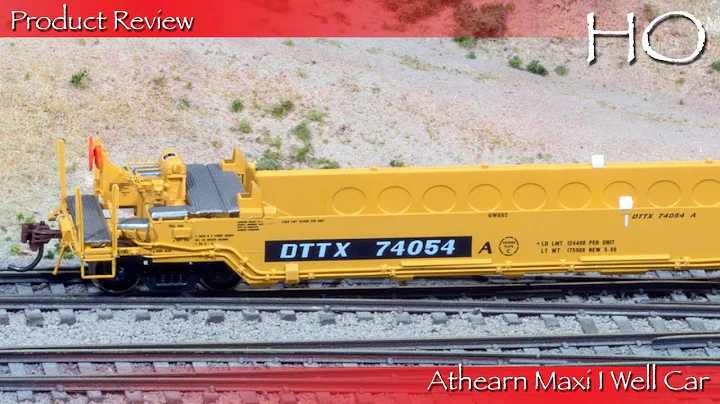 Product Review HO Athearn Maxi I Well Car