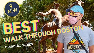 4K walking tour on the BEST of Boston - Nomadic Walks
